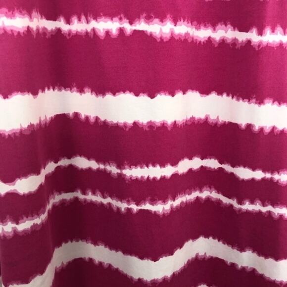 Soybu Water Lily Tie Dye Pink White Tahiti Athletic Dress Size Medium - Picture 7 of 12